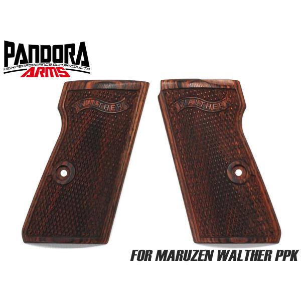 AWG-1456　PANDORA ARMS ウッドグリップ マルゼン製 ワルサーPPK/S <フルチ...