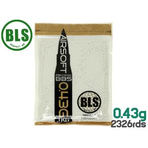 BLS-P-043I1KG　BLS Ultimate Heavy Precision 精密プラスティックBB弾 0.43g 2326発(1kg)｜militarybase