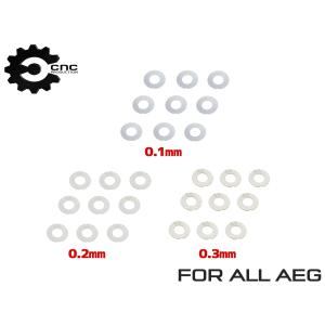 CNC-BOP-01　CNC Production ステンレスシムセット 0.1/0.2/0.3 各9Pcs｜militarybase