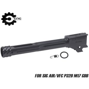 C&C TAC M18用 SilencerCoタイプ アルミアウターバレル C&C Tac SilencerCo タイプ アルミアウターバレル BK (SIG(VFC