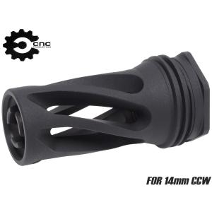 CYMA C70 AKスチールフラッシュハイダー (14mm逆ネジ/24mm正ネジ