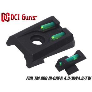 限定！値下げ品】DCI 蓄光サイト 東京マルイ ハイキャパ4.3/DW4.3/FW用
