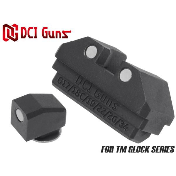 DCI-GBST-043　DCI Guns 蓄光サイト 東京マルイ G17 3rd &amp; Gen.4/...