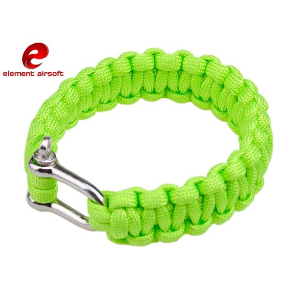 EX-372GR　【正規取扱店】ELEMENT セーフティロープ ブレスレット(シャックルVer)グ...