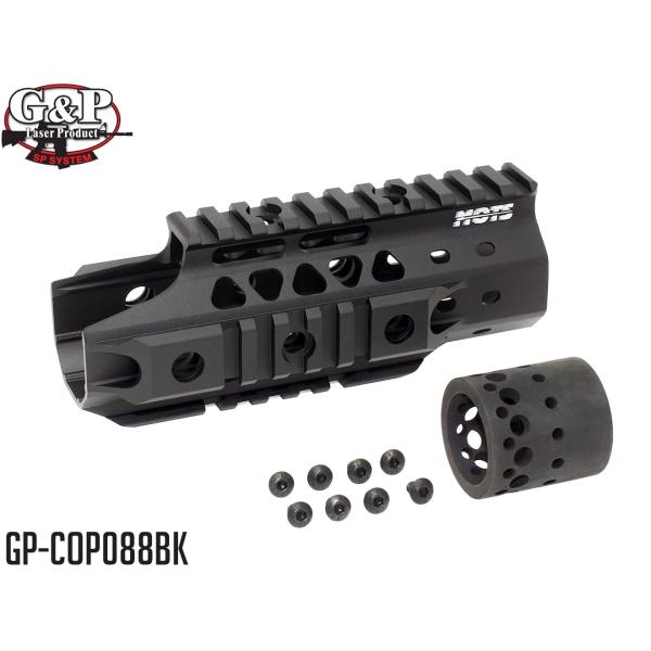 GP-COP088BK　G&amp;P MOTS 6インチ アッパーカット RAS/BK