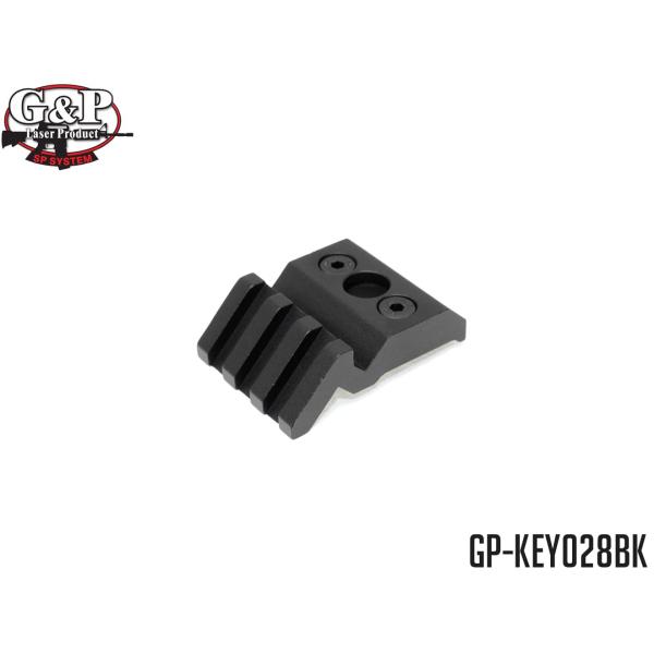 GP-KEY028BK　G&amp;P KEYMOD 1O'Clock 20mmレールマウント