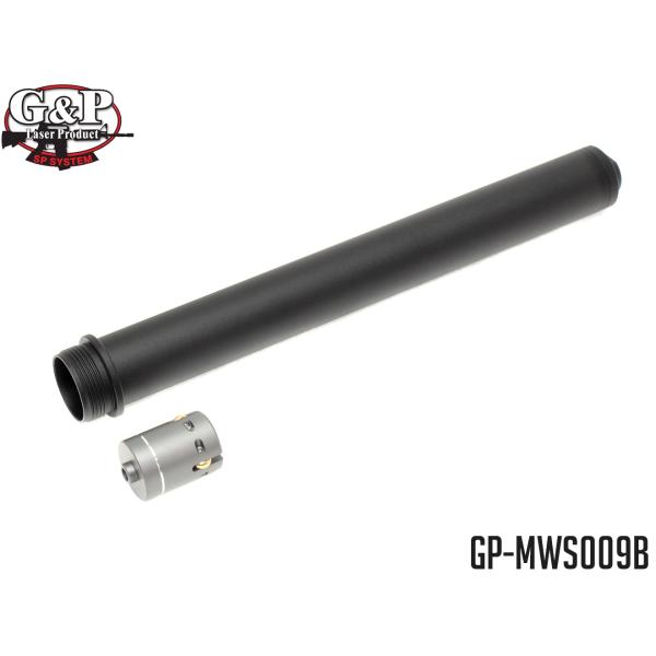 GP-MWS009B　G&amp;P TM GBB M4 MWS バッファチューブ FOR MAGPUL マ...