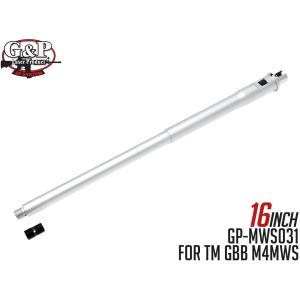 GP-MWS031 G&P 16インチ レシーライフル アウターバレル for TM GBB M4MWSの商品画像