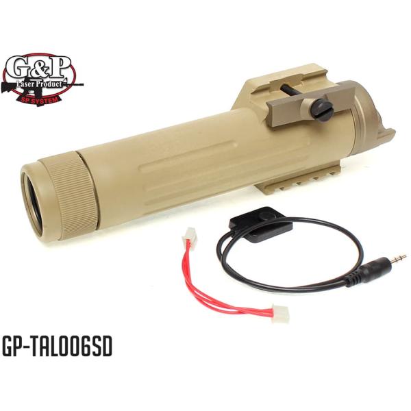 GP-TAL006SD　G&amp;P AEGパワーバンク 7.4V w/ 20mmレール/SAND