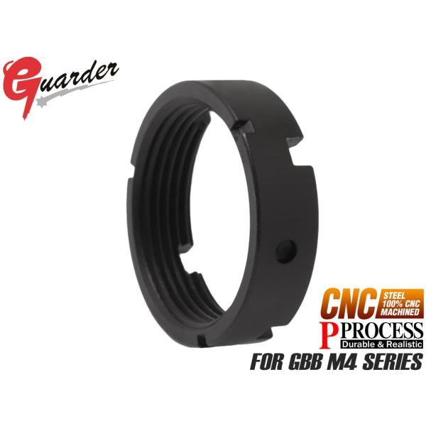 GUA-MWS-02　GUARDER スチールCNC バッファーリングナット for マルイ GBB...