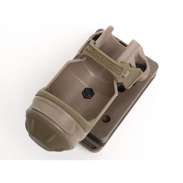 H7311T　FMA CQB フラッシュライトホルダー MOD-U-LOK TAN