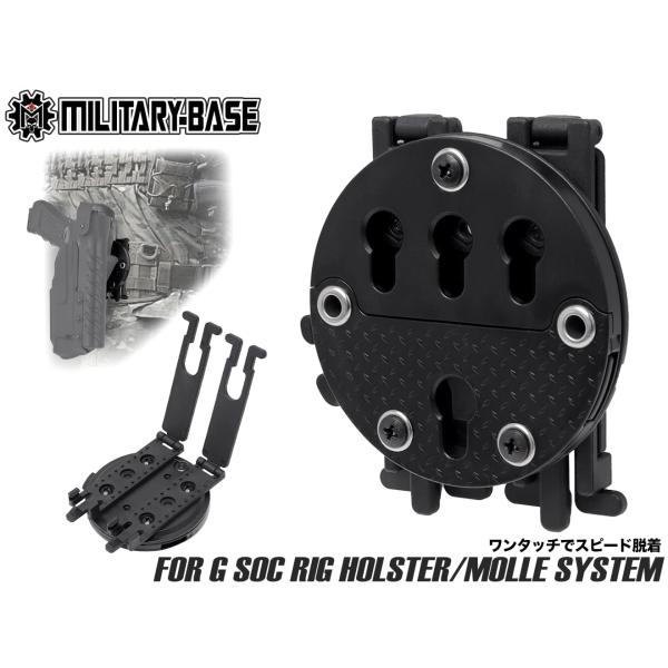 H7329BPM　MILITARY BASE G RTI マウント MOLLE