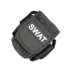 H7624B　MILITARY-BASE(ミリタリーベース)マルチファンクション ベルトポーチ(SWAT) BK
