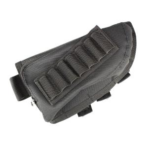 H7627B　MILITARY-BASE(ミリタリーベース)フィクスド ストックポーチ/BK