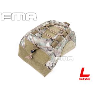 H7760ML　FMA バリスティックタイプ Lサイズ用 メッシュヘルメットカバー w/ ランヤード｜militarybase