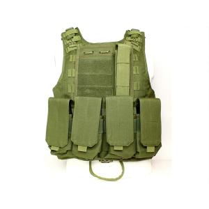 H7813O2　QD シンプル ARMY ベスト2 OD オリーブドラブ