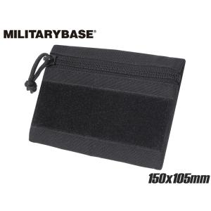 H8030B15　MILITARY BASE ベルクロ ミニポーチ 15×10.5cm｜militarybase