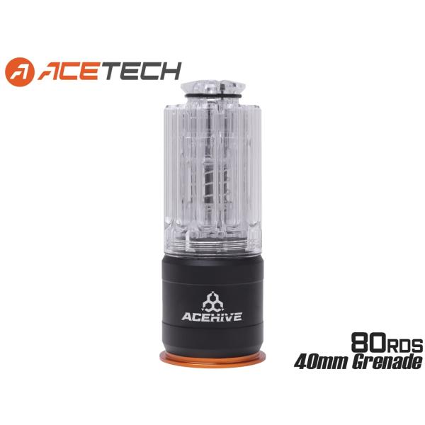 H8915R80　ACETECH 40mmグレネード ACEHIVE 80Rds