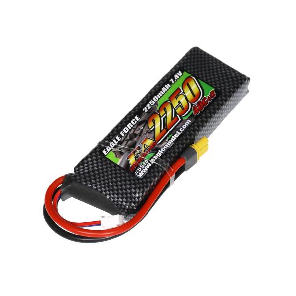 H9448NE　EAGLE FORCE EA2250 7.4V 40C+α Li-Poバトルパック ...