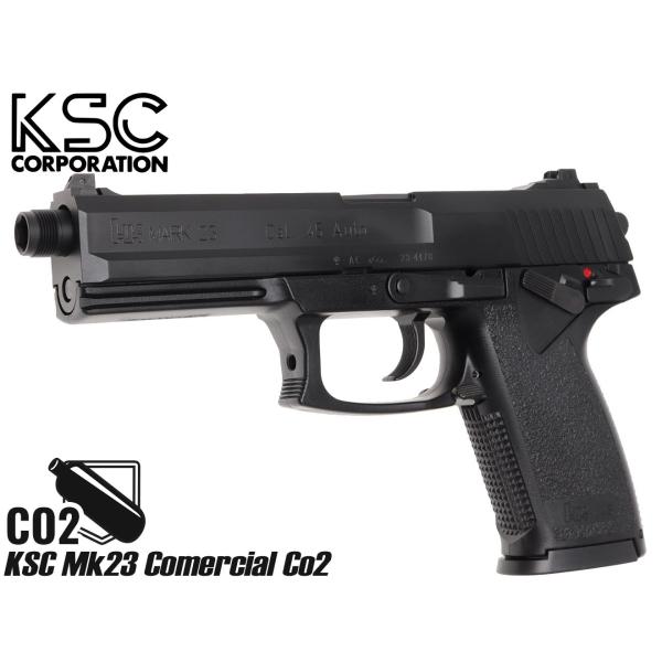 H9630BMK23C　KSC GBB MK23 コマーシャル CO2 ABS ガン本体