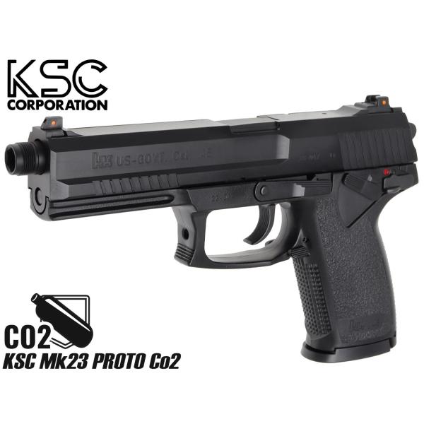 H9630BMK23P　KSC GBB MK23 プロトタイプ CO2 ABS