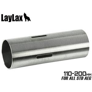 H9823F　LayLax PROMETHEUS ステンレスハードシリンダー 電動ガン用 TYPE F｜militarybase