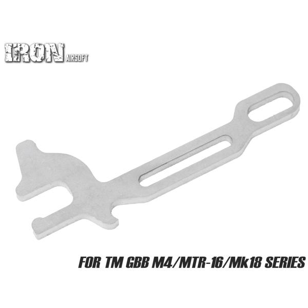 IRO-1805C　IRON AIRSOFT ステンレス 軽量ボルトストッププレート typeB f...