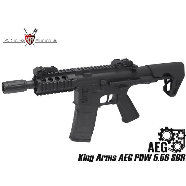 KA-AEG-004　King Arms AEG PDW 5.56 SBR ショーティ KA-AG-...