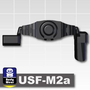 L0219E　AFM タクティカルベルト USF-M2a/ブラック 近未来装備に/腰装備の強化に/フィグ用｜militarybase