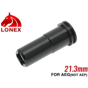 LGB-02-16　LONEX エアシールノズル 21.3mm M16A2/M4A1/RIS/SR16 補助吸気口有｜militarybase