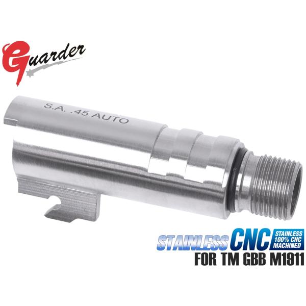 M1911-44(A)SV　GUARDER ステンレスCNCチャンバー タイプA(SA.45AUTO...