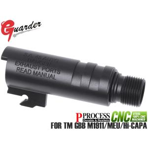 CAPA-29(BK) GUARDER スチールCNC アウターバレル マルイ ハイキャパ