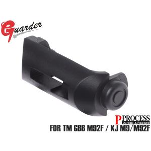 M92F-06(BK)　GUARDER ガーダー ステンレス マガジンキャッチ BK マルイ・KJ WORKS M9/M92F用
