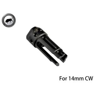 MAD-KA-005 MADBULL KAC QDC 3プロングフラッシュハイダー 14mm逆ネジ