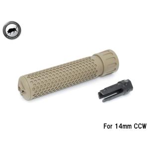 ANGRY GUN KAC 5.56mm QDC MCQ-PRT タイプ QD サプレッサー FDE 14mm逆