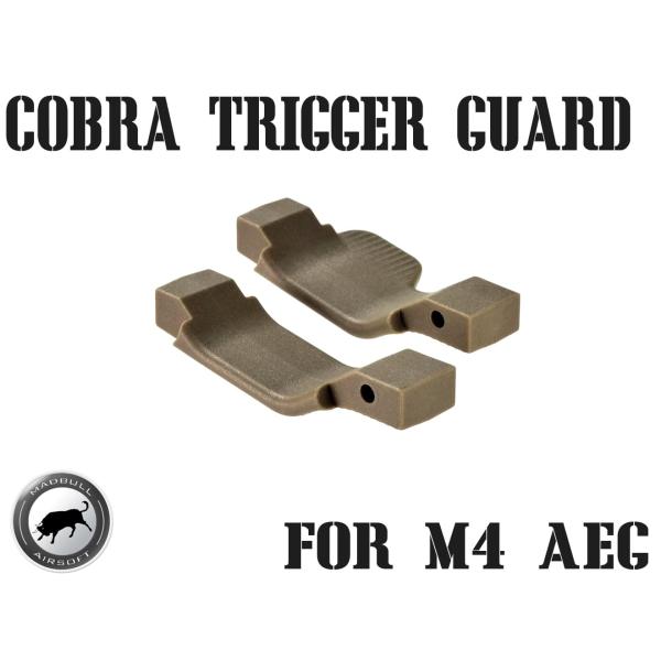 MAD-SI-004　MADBULL SI COBRA トリガーガード S/R TAN M4AEG