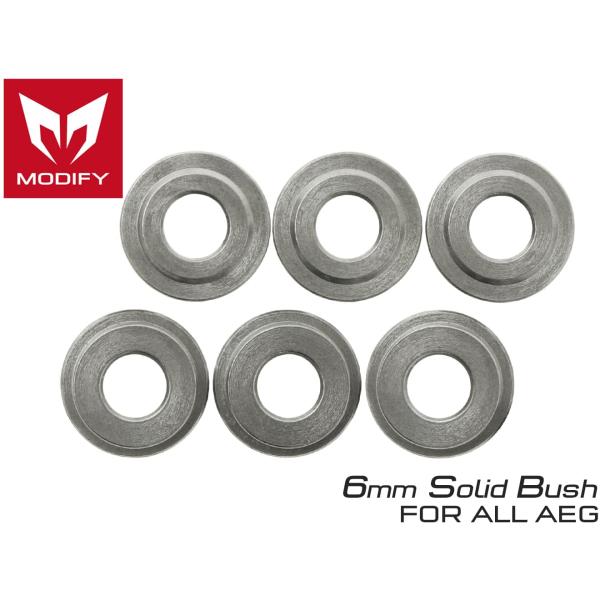 MD-BS003-6mm　MODIFY コンベックス ステンレスブッシュ 6個セット 6mm