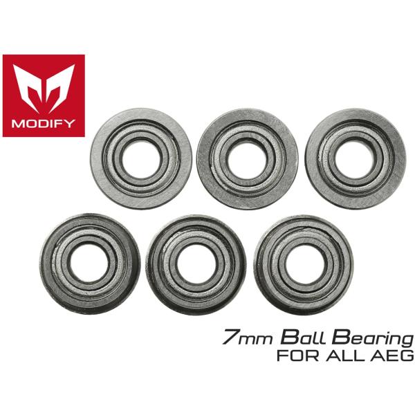 MD-BS005-7mm　MODIFY スチール ボールベアリング 6個セット 7mm