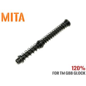 MITA ダブルタップ スチールリコイルスプリングガイド w/ 120%スプリング TM GLOCK シリーズ