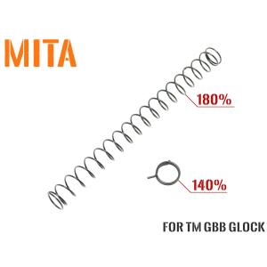 MITA 140%ハンマースプリング &180%リコイルスプリング TM GLOCK シリーズ