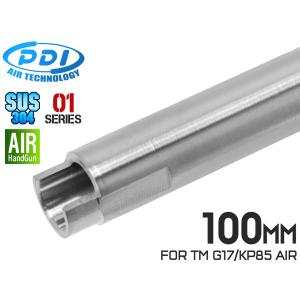 PD-AC-098 PDI 01シリーズ ASP 超精密ステンレスインナーバレル 100mm 東京マルイ エアコキ G17 KP85