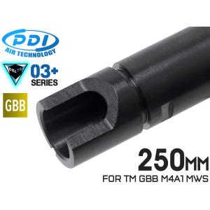 PD-GB-036　PDI DELTAシリーズ 03+ GBB 精密インナーバレル(6.03±0.007) 250mm マルイ M4MWS/MK18Mod1/URG-I/MTR16/89式｜MILITARY BASE