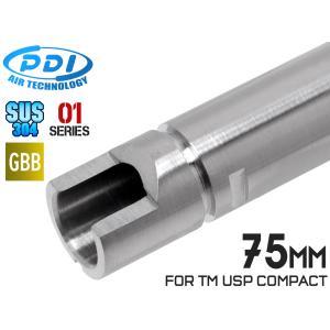 PD-GB-081 PDI 01シリーズ GBB 超精密ステンレスインナーバレル 75mm 東京マルイ USPコンパクト