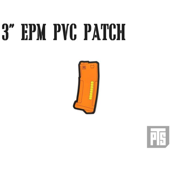 PTS-0053　【正規品】PTS 3インチ EPM PVC パッチ オレンジ