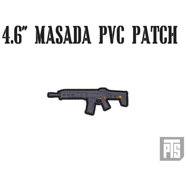 PTS-0059　【正規品】PTS 4.6インチ Masada PVC パッチ BK