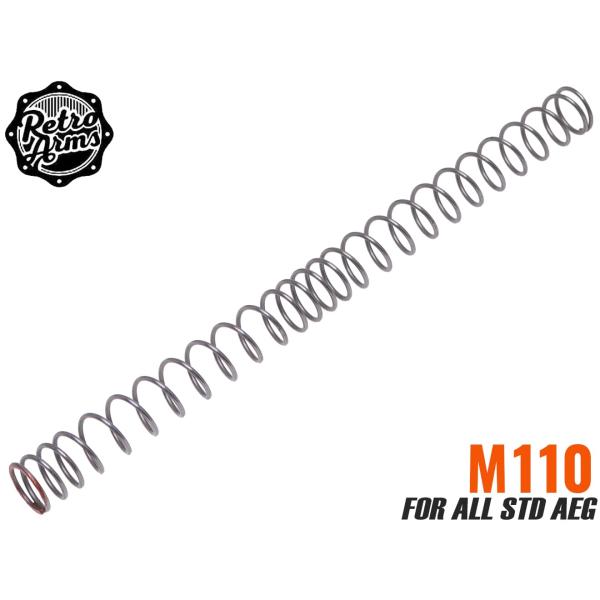 RA-AE-166　RETRO ARMS SiCr 不等ピッチ スプリング AEG M110