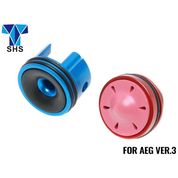 SH-CPS-0002　SHS アルミCNC テーパーシリンダーヘッド&amp;サイレントピストンヘッドSE...