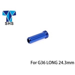 SH-TZ-G36L　SHS CNCアルミシールノズル G36 ロング 24.3mm｜militarybase