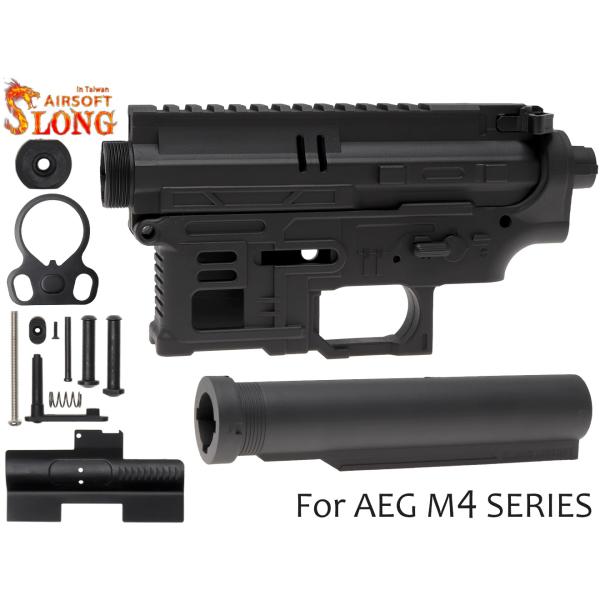 SL-ABP-007　SLONG AIRSOFT ナイロンファイバー M4 軽量ボディキット for...