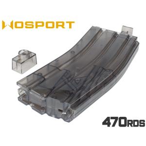 WO-ACC-001B WoSporT 5.56マガジン型 BBローダー 470Rds
